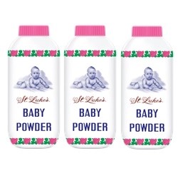 St.Luke's St.Luke's baby powder 140gx3-new